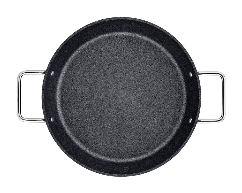 Servierpfanne Adamant 28cm von oben mit zwei Griffen, Fissler Pfanne