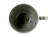 Milchkaffeetasse 0,35l mit Rel, Ansicht von oben