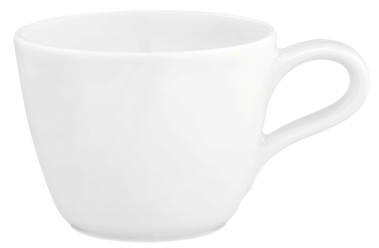 Seltmann Weiden Espressotasse LIFE Weiße Espressotasse mit Henkel, seitliche Perspektive
