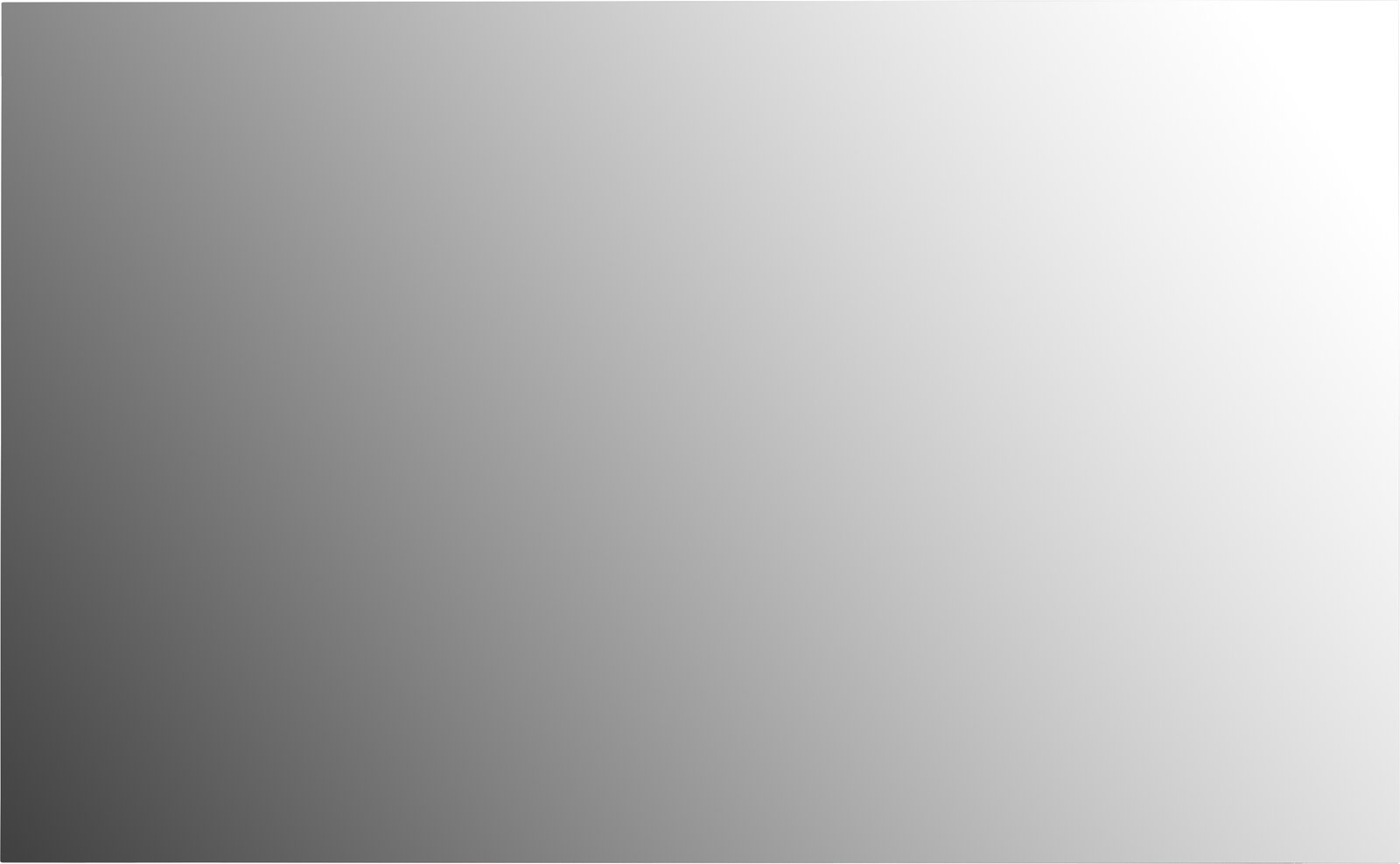 Voleo Spiegel UNIVERSAL Rechteckiger Spiegel mit glatter Oberfläche, seitliche Perspektive