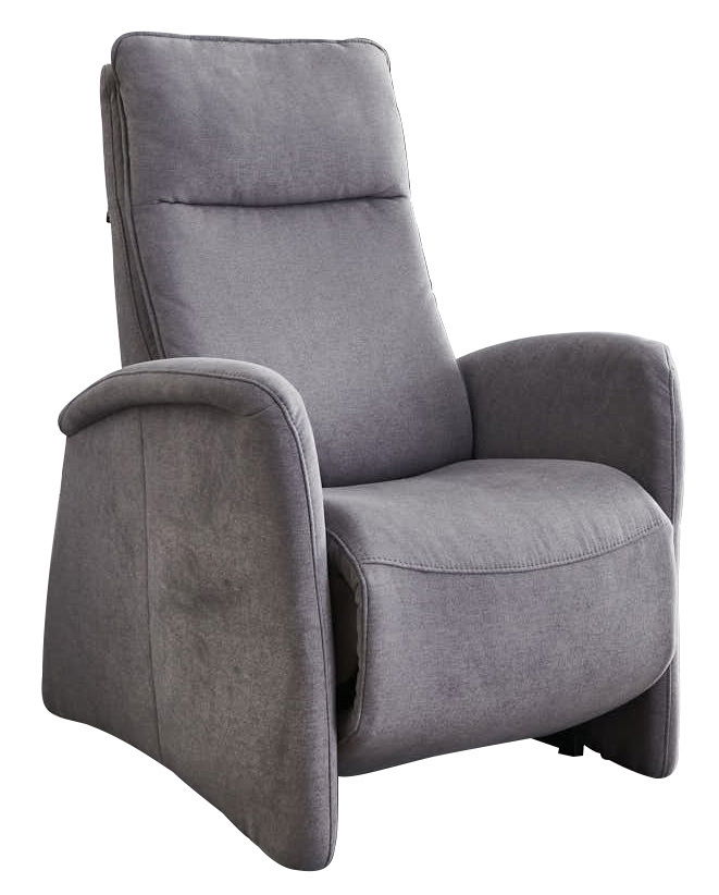 Valdera Relaxsessel MUR Grauer Relaxsessel in seitlicher Perspektive
