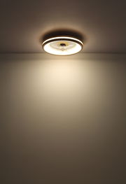 Deckenventilator Globo Lighting GATIAN mit Beleuchtung, von unten betrachtet