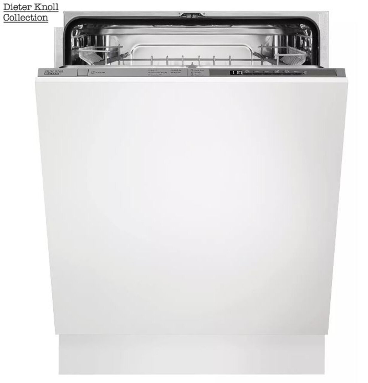 Dieter Knoll Einbaugeschirrspüler DKDT2651SK Einbaugeschirrspüler in der Frontalansicht mit geöffneter Tür, Dieter Knoll Collection