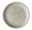 Frühstücksteller 20 cm Moon Grey, Draufsicht, mit feinen konzentrischen Kreisen im Design