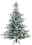 Everlands Künstlicher Weihnachtsbaum Grandis Fir beschneit 180cm