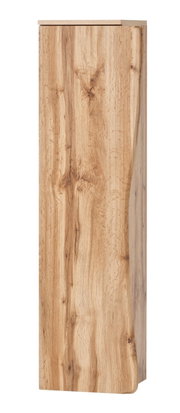 Midischrank aus Holz in Frontansicht mit natürlicher Holzmaserung