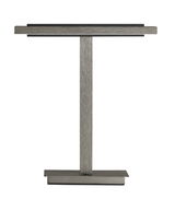 Moderne LED-Tischleuchte BEN in minimalistischer T-Form, frontal abgebildet.