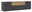 TV-Lowboard in dunklem Grau mit Holzdetails, frontal betrachtet