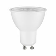 LED Leuchtmittel mit GU10-Sockel, seitliche Perspektive