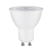 LED Leuchtmittel mit GU10-Sockel, seitliche Perspektive