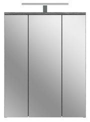 Spiegelschrank mit Beleuchtung, Frontalansicht