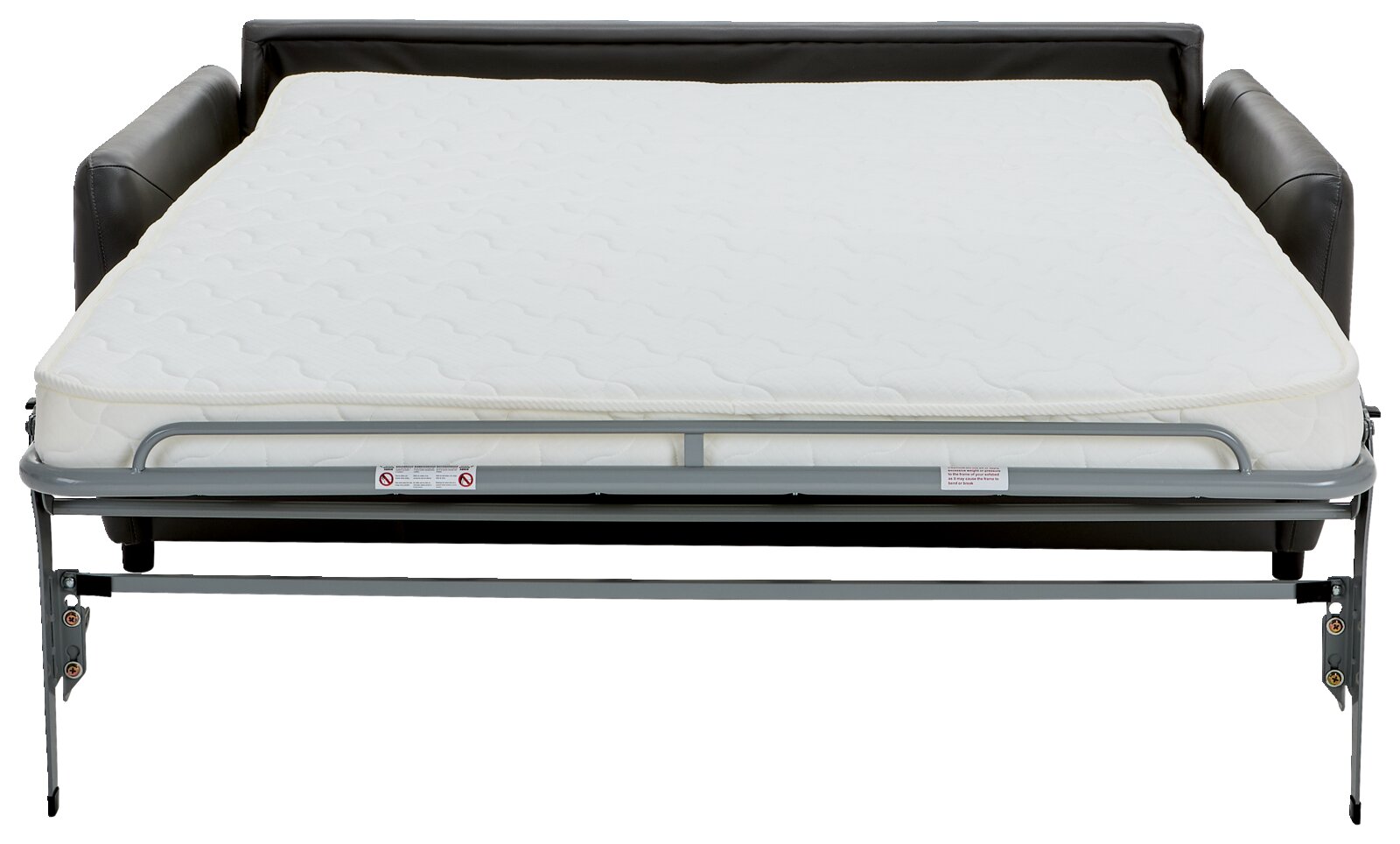 Funktionssofa in ausgeklappter Position, Vorderansicht
