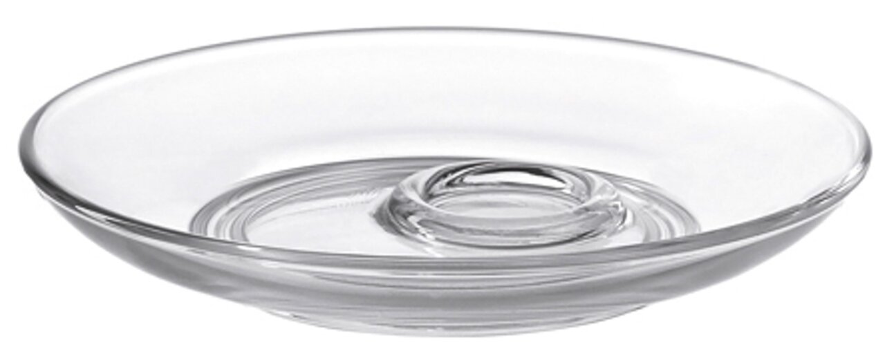 Leonardo Untertasse Senso 11,5cm Glasuntertasse Senso 11,5 cm, seitliche Perspektive