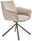 Set one by Musterring Armlehnstuhl SET ONE FRISCO Beiger Armlehnstuhl mit schwarzem Metallgestell, seitliche Perspektive