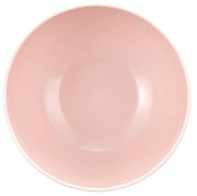 Rosa Müslischale aus der Vogelperspektive