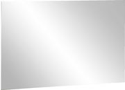 Rechteckiger Wandspiegel in schlichter Ausführung, seitliche Perspektive