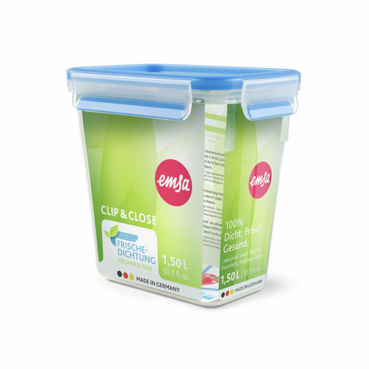Emsa Dose CLIP & CLOSE 1,5 Liter