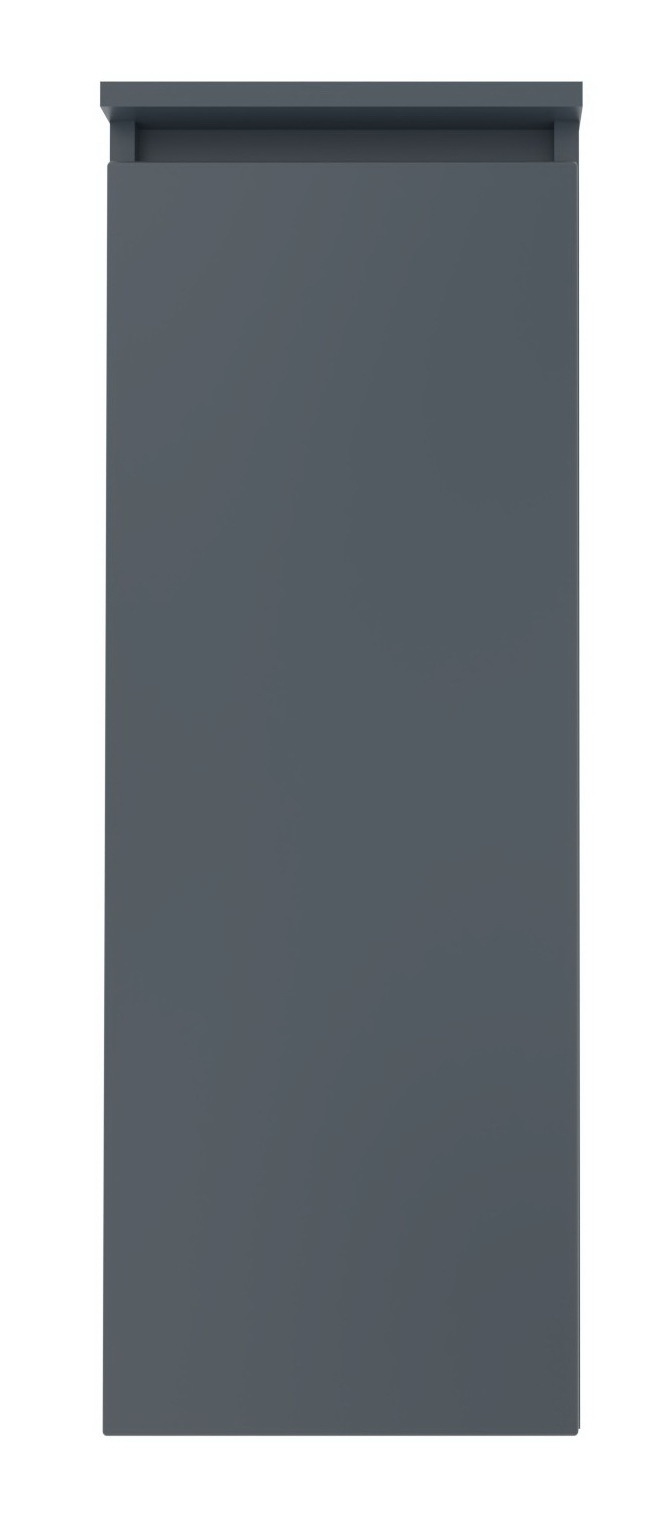 Novel Highboard links NV.210 Frontansicht einer grauen Highboard-Tür