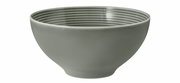 Perlgraue Schüssel von Seltmann Weiden, Modell BEAT, 15,5 cm, seitliche Perspektive