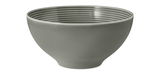 Perlgraue Schüssel von Seltmann Weiden, Modell BEAT, 15,5 cm, seitliche Perspektive