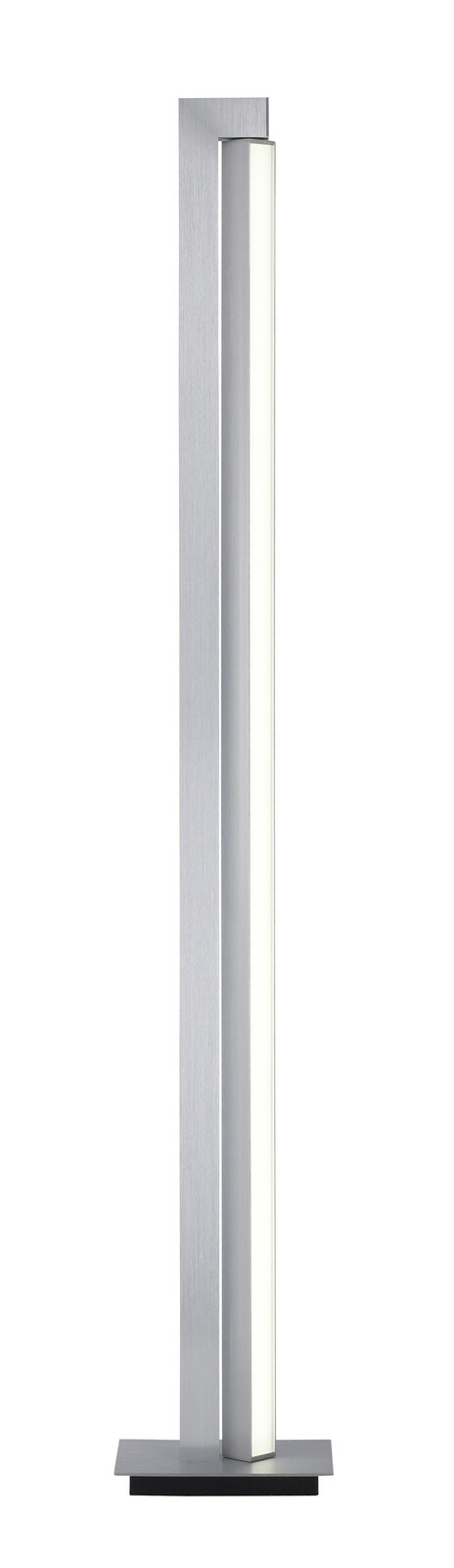 Neuhaus Pure Stehleuchte PURE Moderne Stehleuchte PURE-LINES aus Metall in Silber, seitliche Perspektive