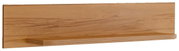 Holz-Wandboard in Seitenansicht mit natürlicher Maserung