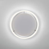 Runde Deckenleuchte RITUS in Draufsicht mit schlichtem, modernem Design.