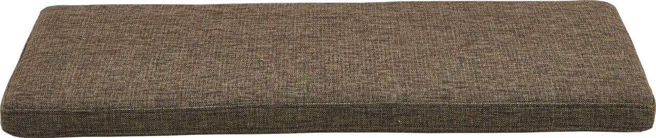 VOSS Sitzkissen LOVENO Braunes Sitzkissen in rechteckiger Form, seitliche Perspektive