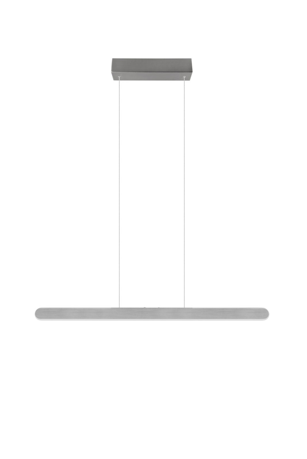 Moderne Pendelleuchte Helios in minimalistischem Design, seitliche Perspektive