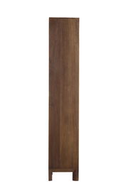 Seitenansicht eines Standregals aus Holz, 95x35x190 cm, Modell SONDRI