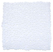 Duscheinlage Paradise White mit Kieselstein-Optik, Draufsicht