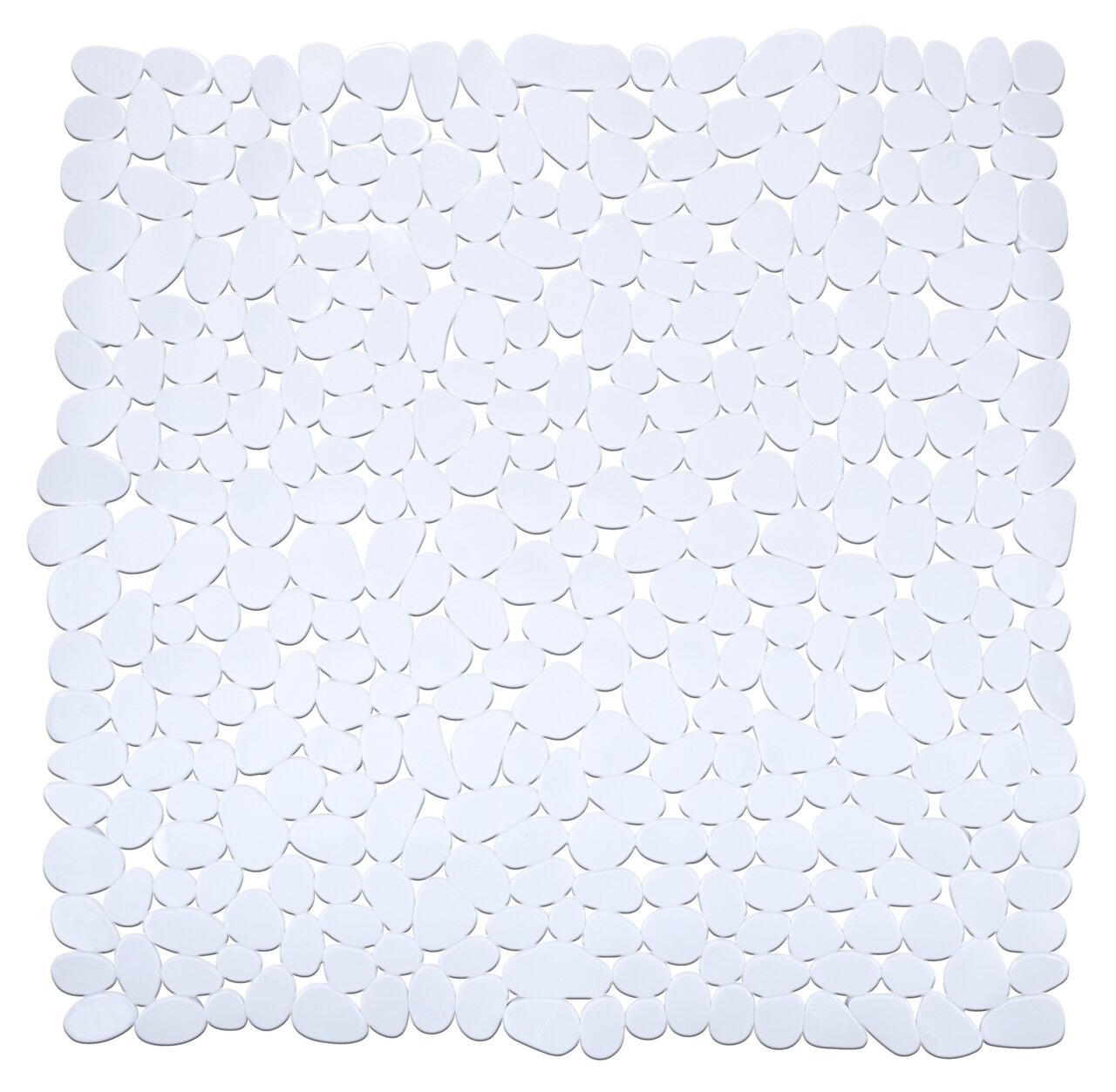 Wenko Duscheinlage PARADISE Duscheinlage Paradise White mit Kieselstein-Optik, Draufsicht