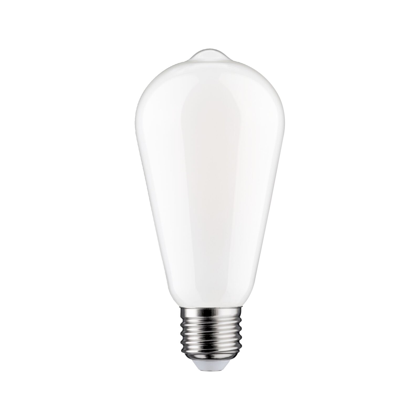 LED Leuchtmittel in klassischer Glühbirnenform, frontal abgebildet