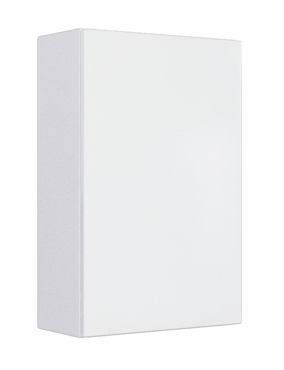 XORA Hängeschrank PIENZA Weißer Hängeschrank in schräger Perspektive von vorne