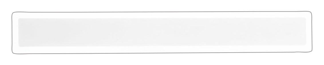 Fabas Luce LED-Außenwandleuchte JASON Rechteckige LED-Außenwandleuchte in Weiß, seitliche Perspektive