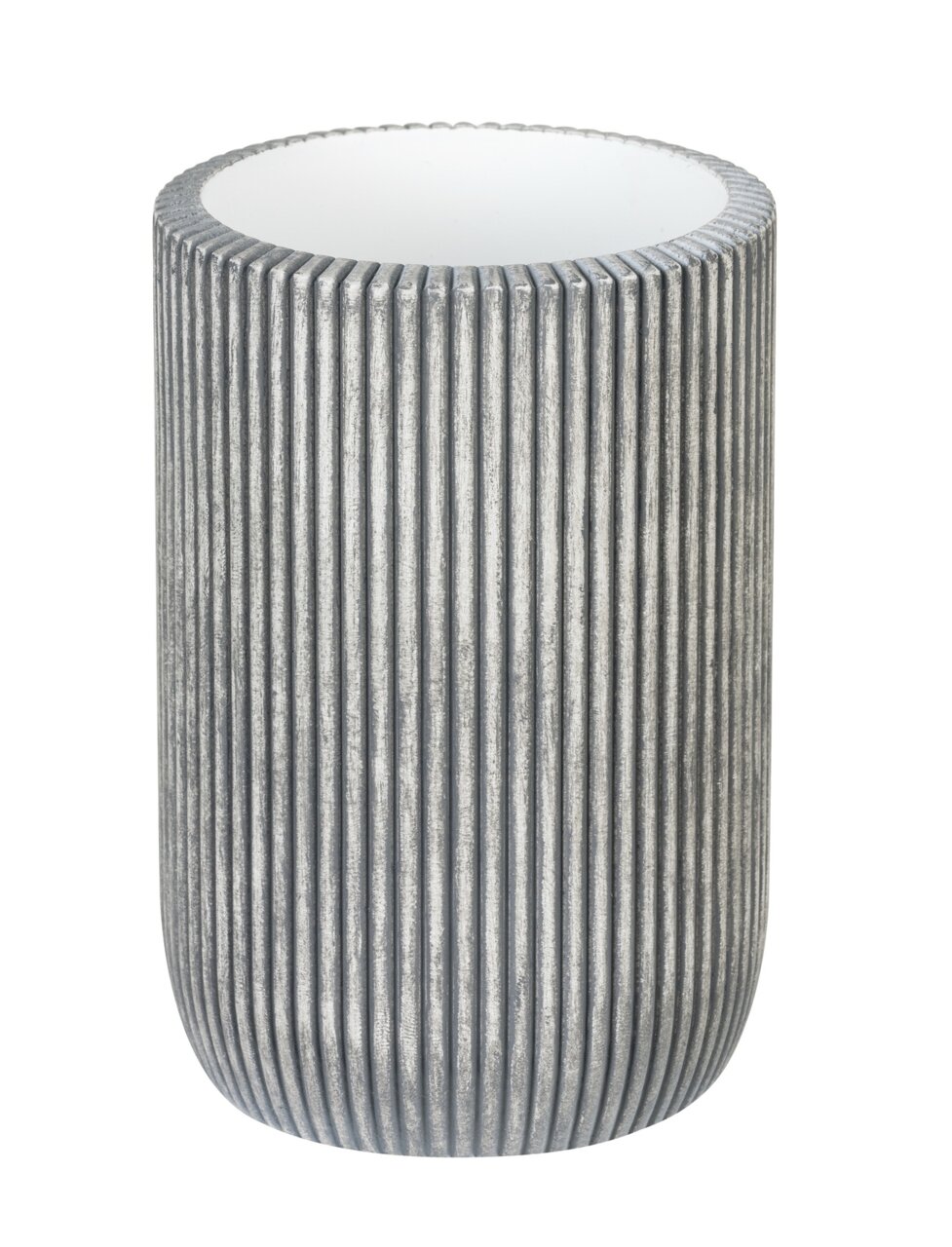 Schöner Wohnen Zahnputzbecher ANTELLA Zahnputzbecher mit vertikalen Streifen, Ansicht von schräg oben
