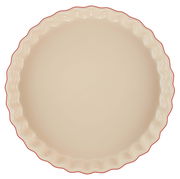 Tarte-Form 28cm kirschrot, Draufsicht