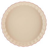 Tarte-Form 28cm kirschrot, Draufsicht