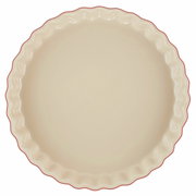 Tarte-Form 28cm kirschrot, Draufsicht