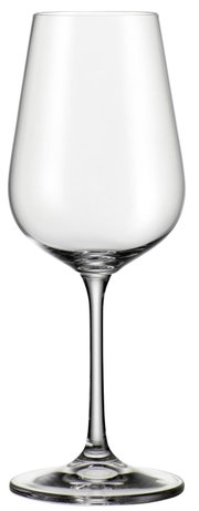Weißweinkelch 360 ml Lucca, seitliche Ansicht