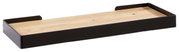 Wandboard RICKY aus Holz und Metall in seitlicher Perspektive