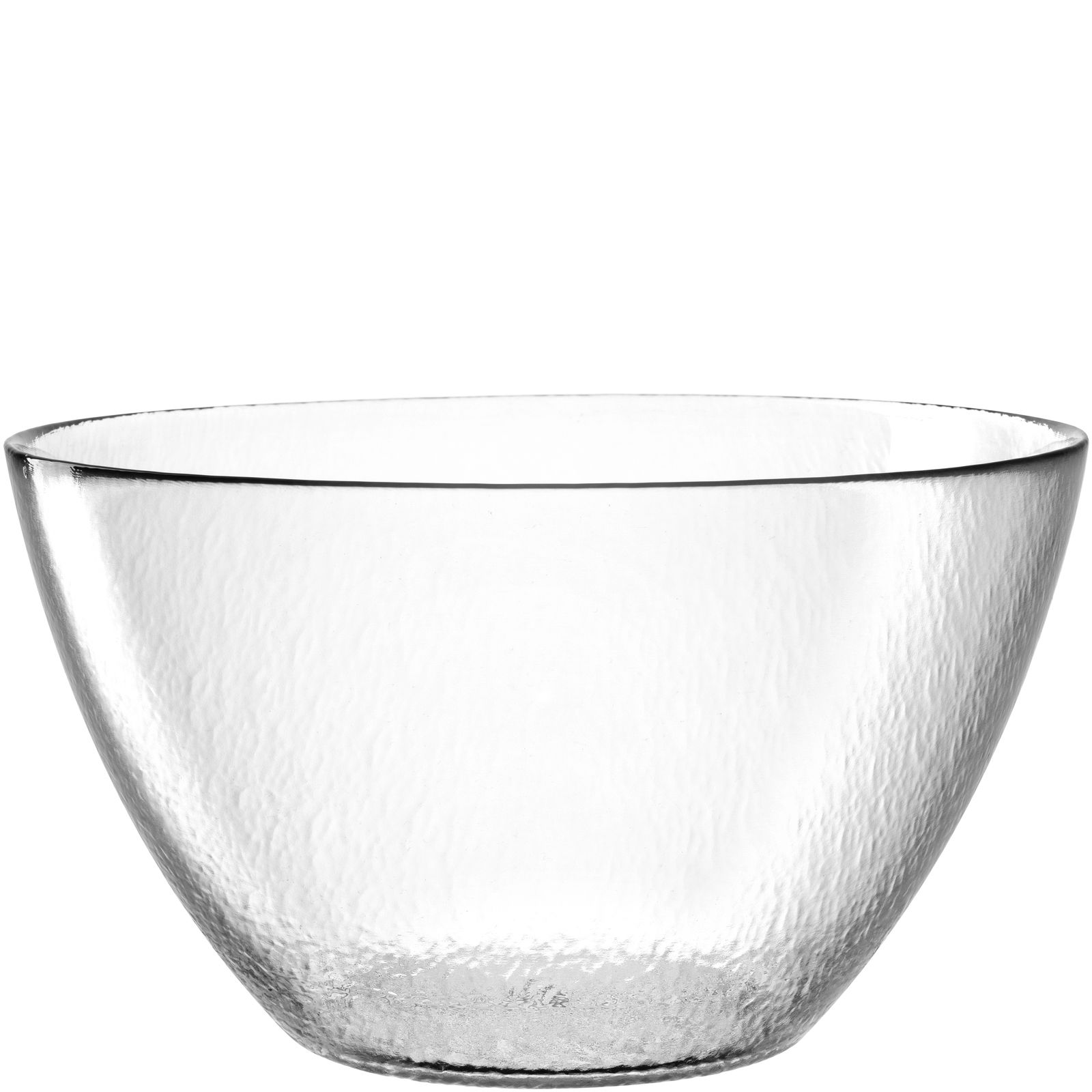 Transparente Glasschale Attivo 24cm, seitliche Perspektive