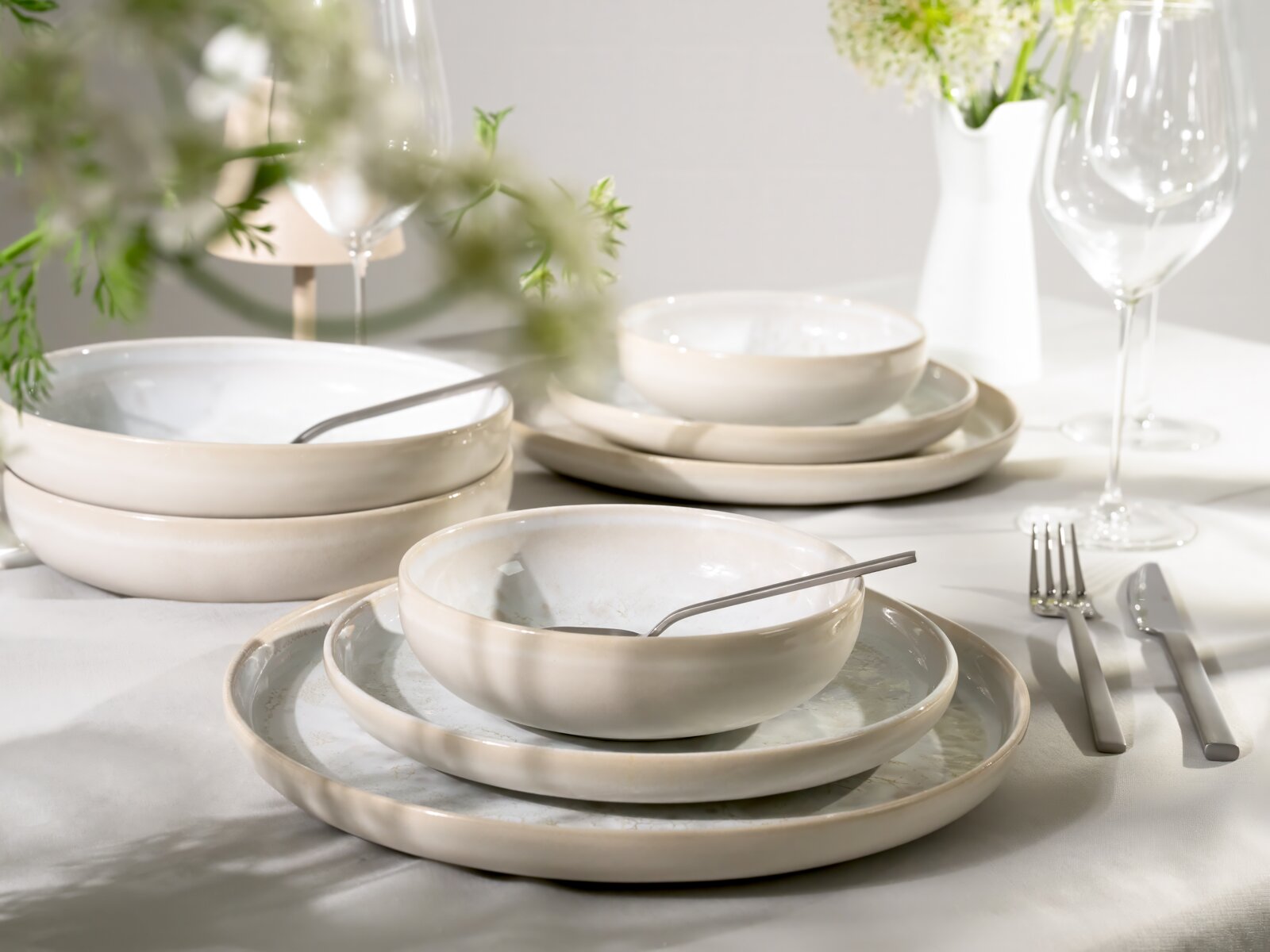 creaTable Tellerset 8-tlg. YUKI WEISS