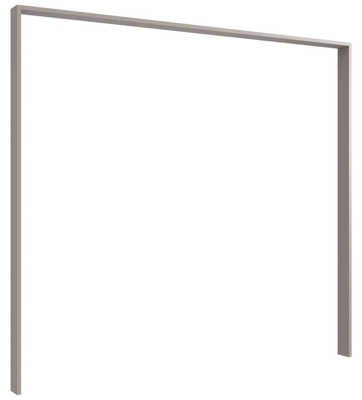 Z2 Passepartoutrahmen SAIGON Passepartoutrahmen in seitlicher Perspektive, rechteckig und schlichtes Design