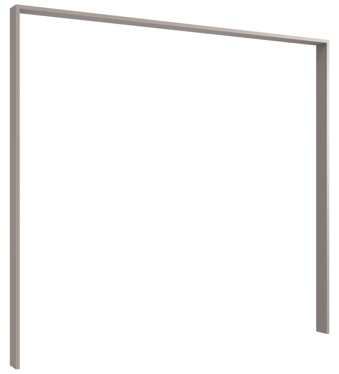 Z2 Passepartoutrahmen SAIGON Passepartoutrahmen in seitlicher Perspektive, rechteckig und schlichtes Design