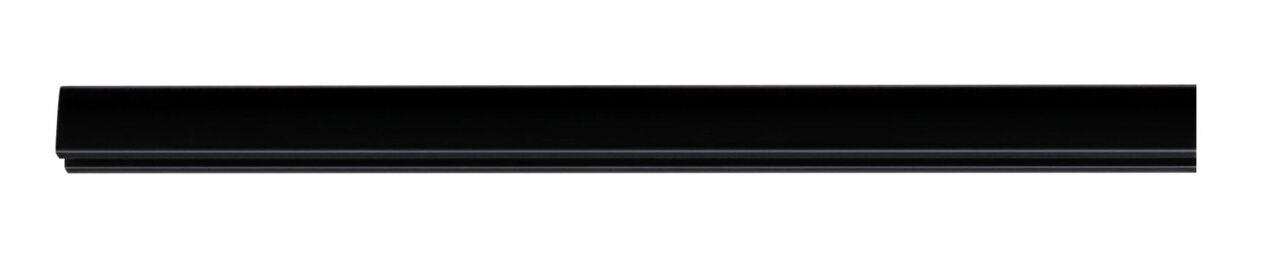 PAULMANN Schiene 2,0m URAIL Schwarze Schiene, 2,0m lang, seitliche Perspektive