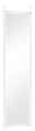 XORA Türhängespiegel BEA Türhängespiegel mit weißem Rahmen, ca. 30x120 cm, frontalansicht