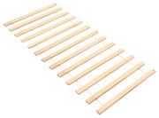 Rollrost aus Holz in schräger Perspektive