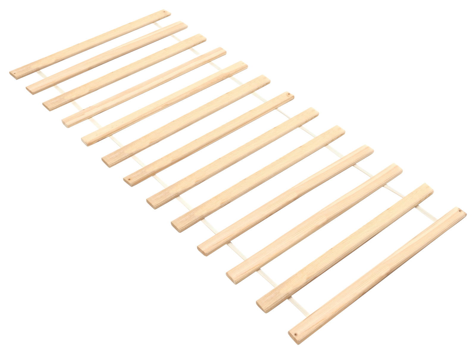 Rollrost aus Holz in schräger Perspektive