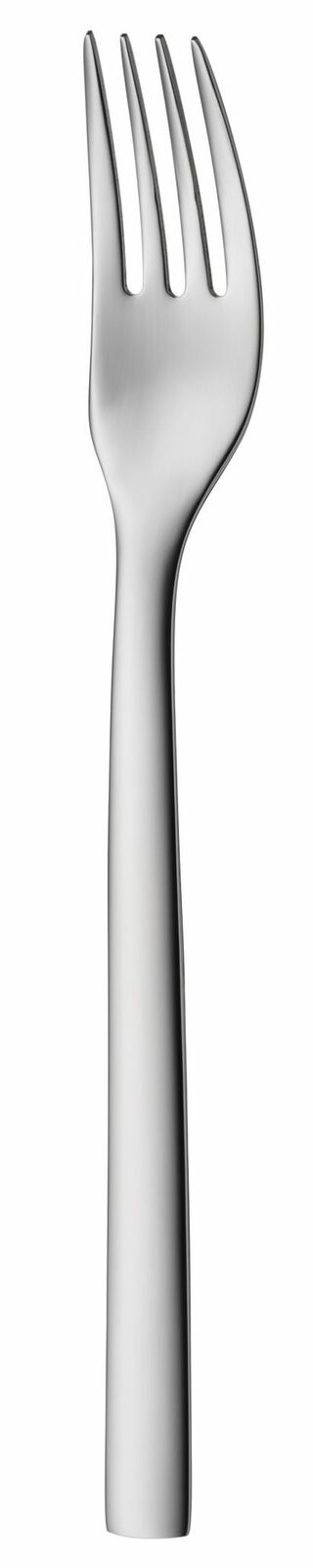 WMF Menügabel ATRIA Menügabel Atria aus Edelstahl, frontal abgebildet mit schlichtem, elegantem Design.